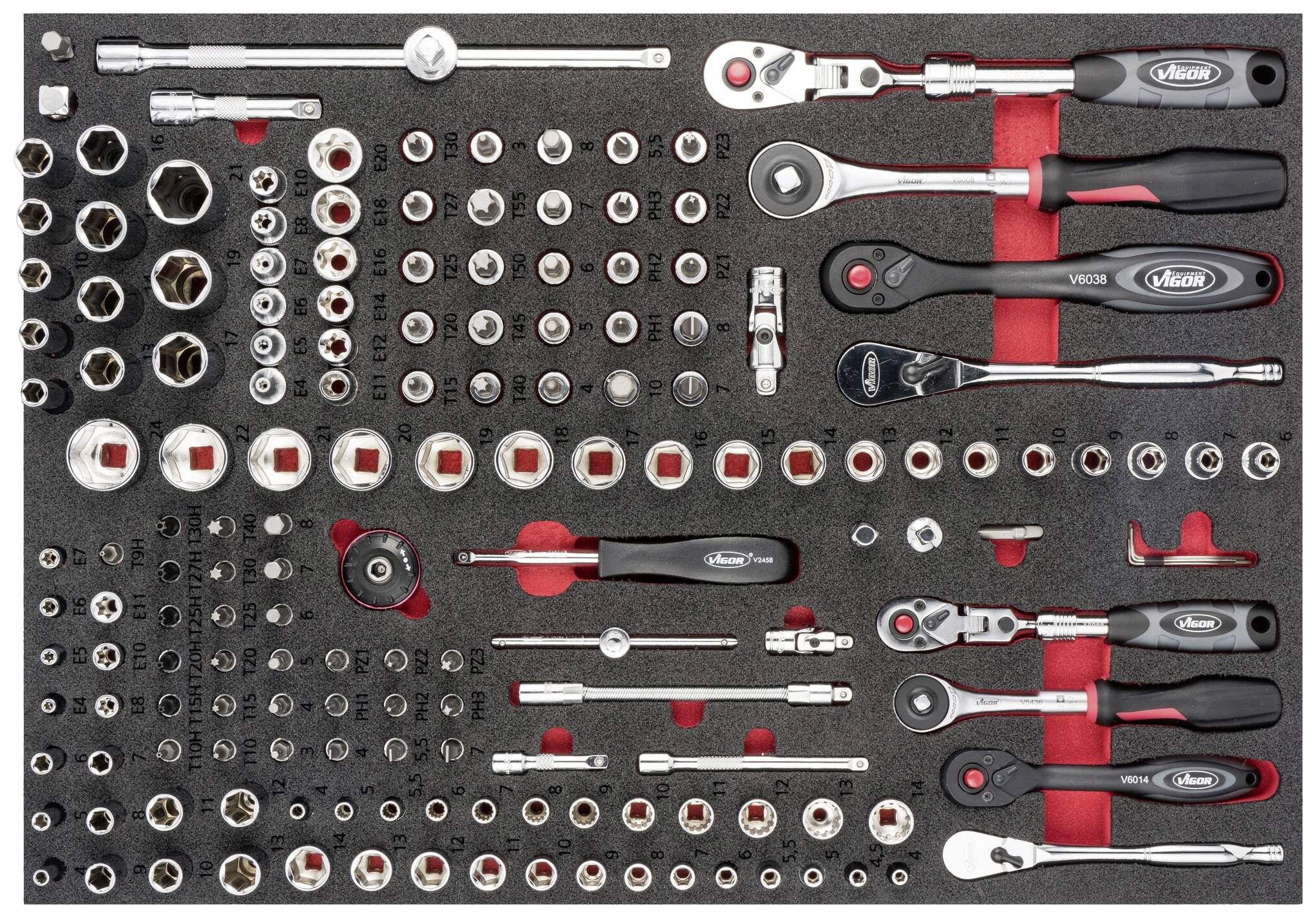 Vigor V6821 Steckschlüsselsatz V6821