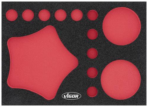 Vigor V7270-L V7270-L Schaumstoffeinlage (L x B) 393 mm x 282 mm