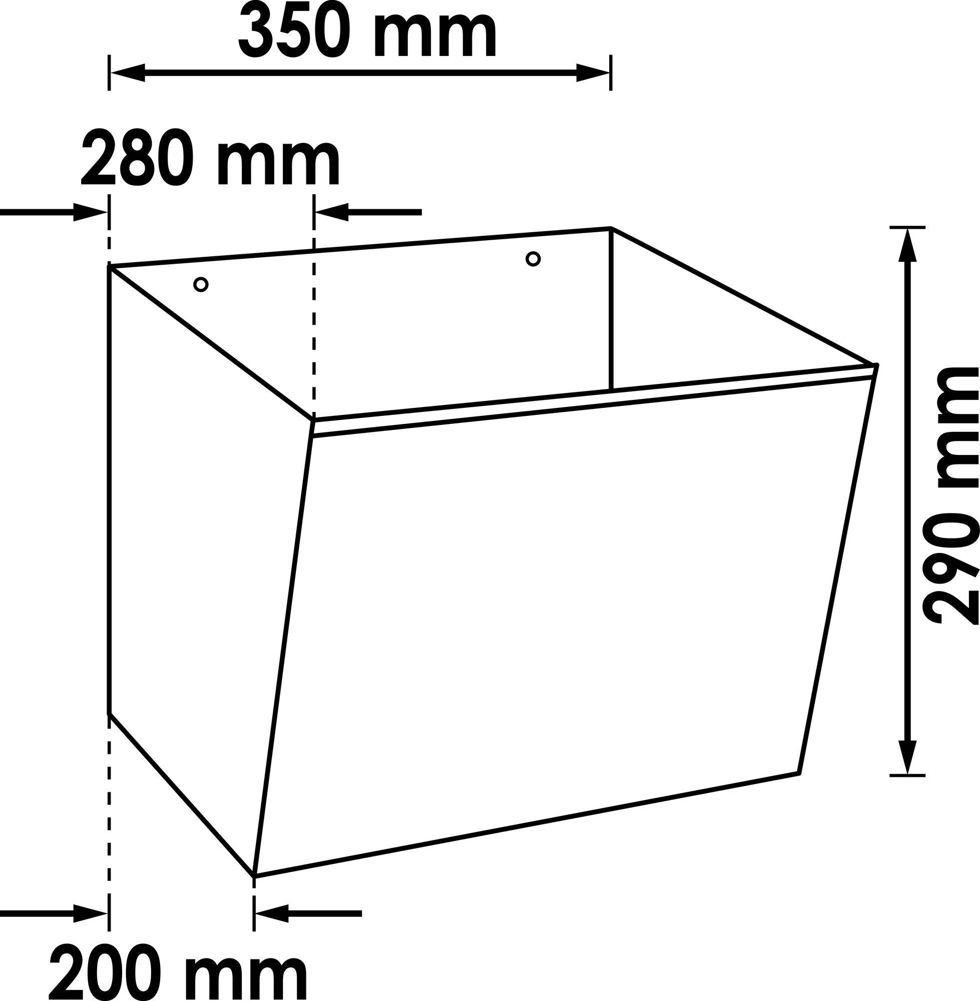 Vigor V6395 Abfall-Behälter V6395 1 St.