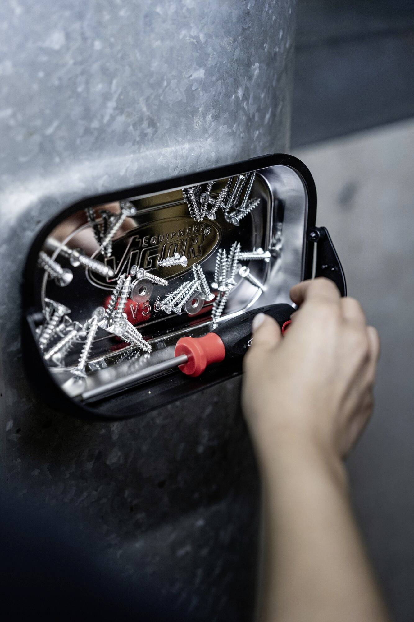 Vigor V5677 Magnetschale mit Kunststoff-Rahmen Magnetschale