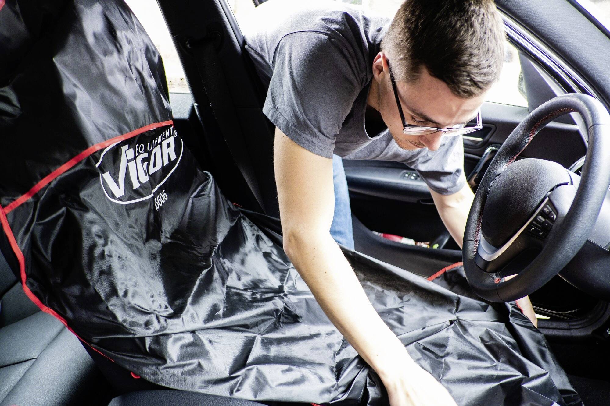 Vigor V6606 V6606 Werkstattschoner Schwarz