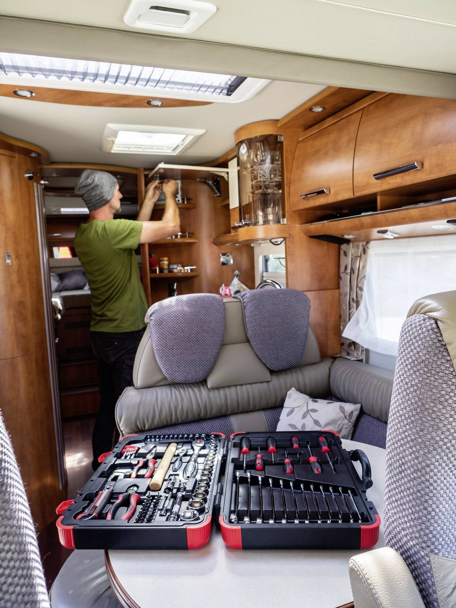 Vigor V4425N V4425N Werkzeugkoffer bestückt