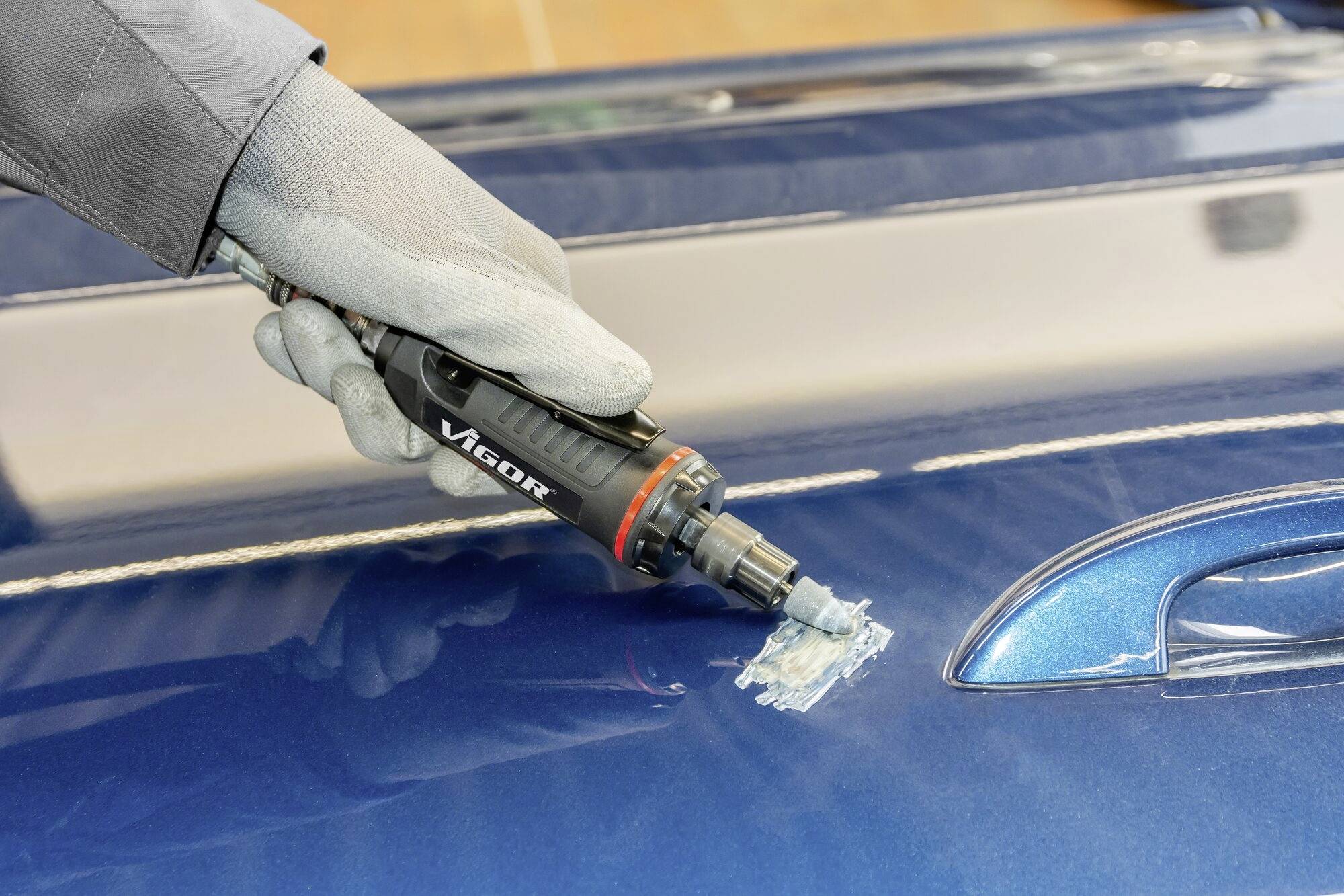 Vigor V6906 Druckluft-Stabschleifer