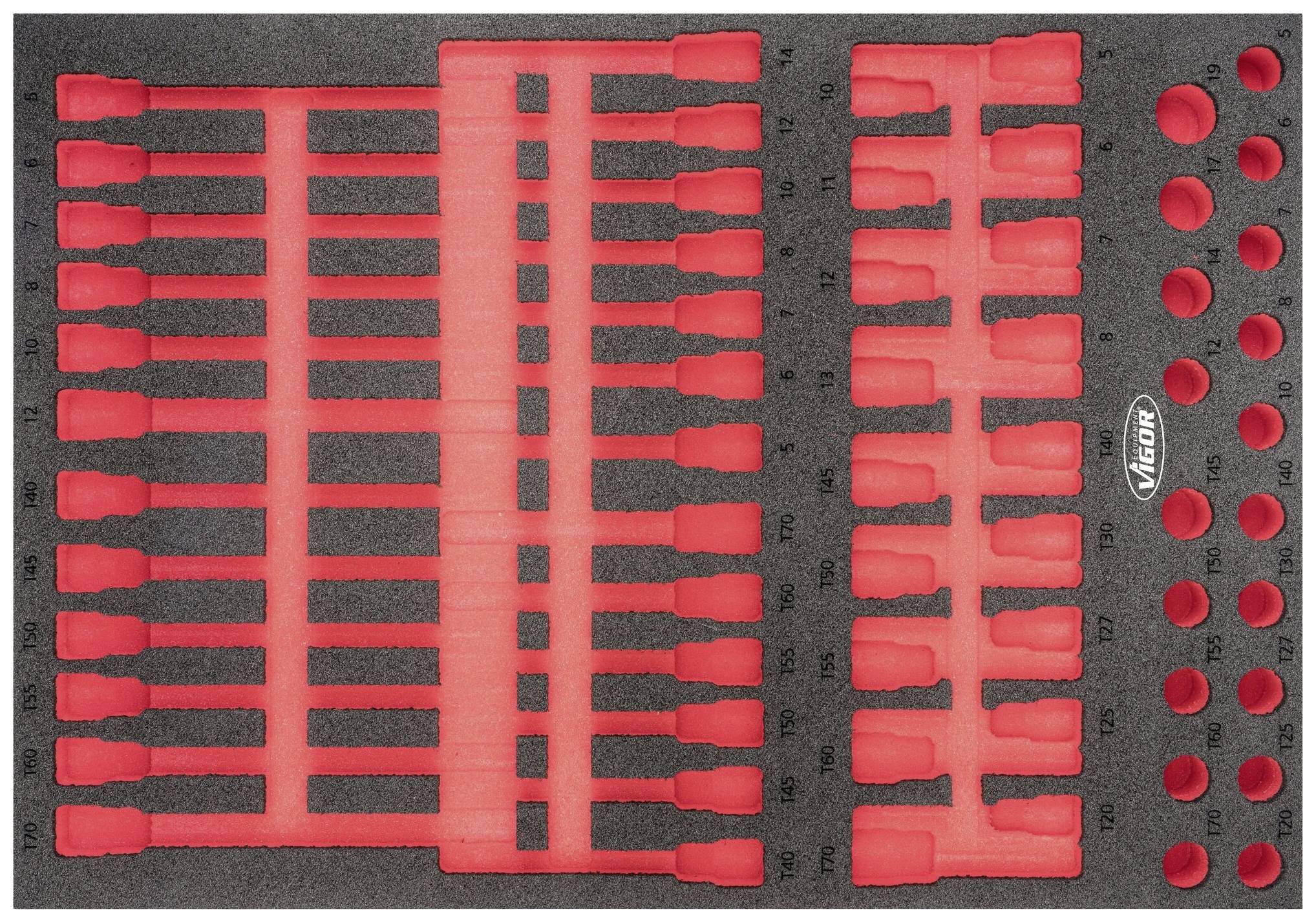 Vigor V6809-L V6809-L Schaumstoffeinlage