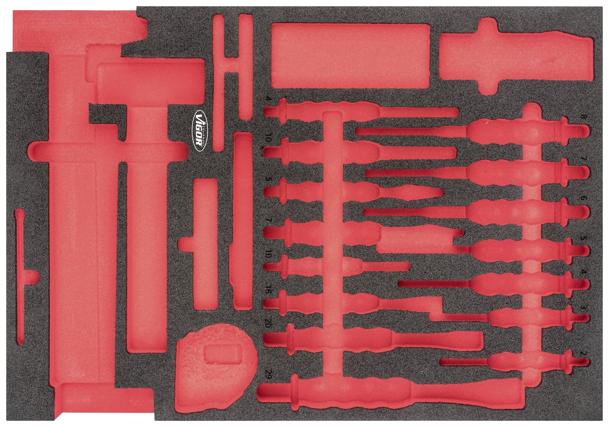 Vigor V6817-L V6817-L Schaumstoffeinlage