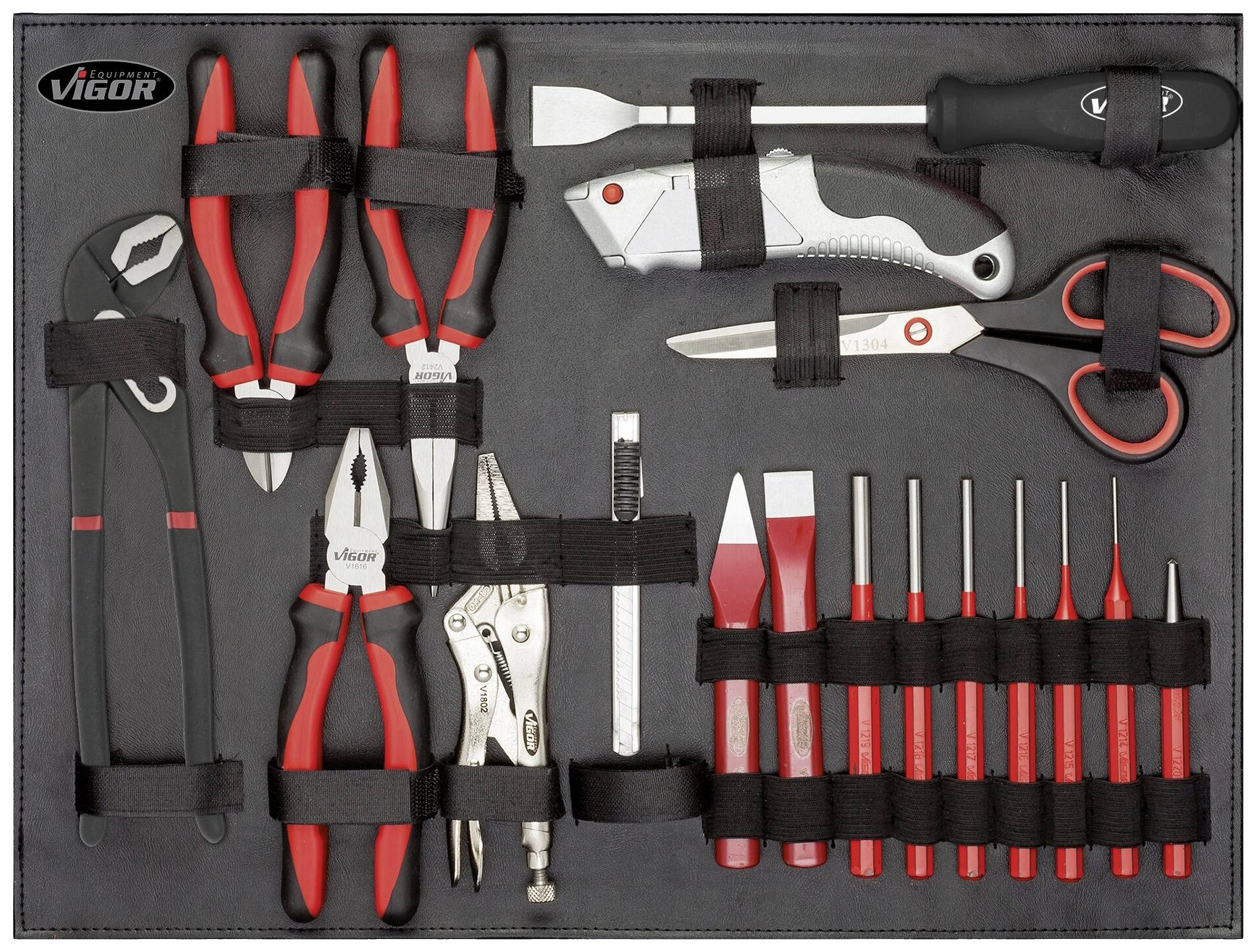 Vigor V2552 Spannbacken-Paar