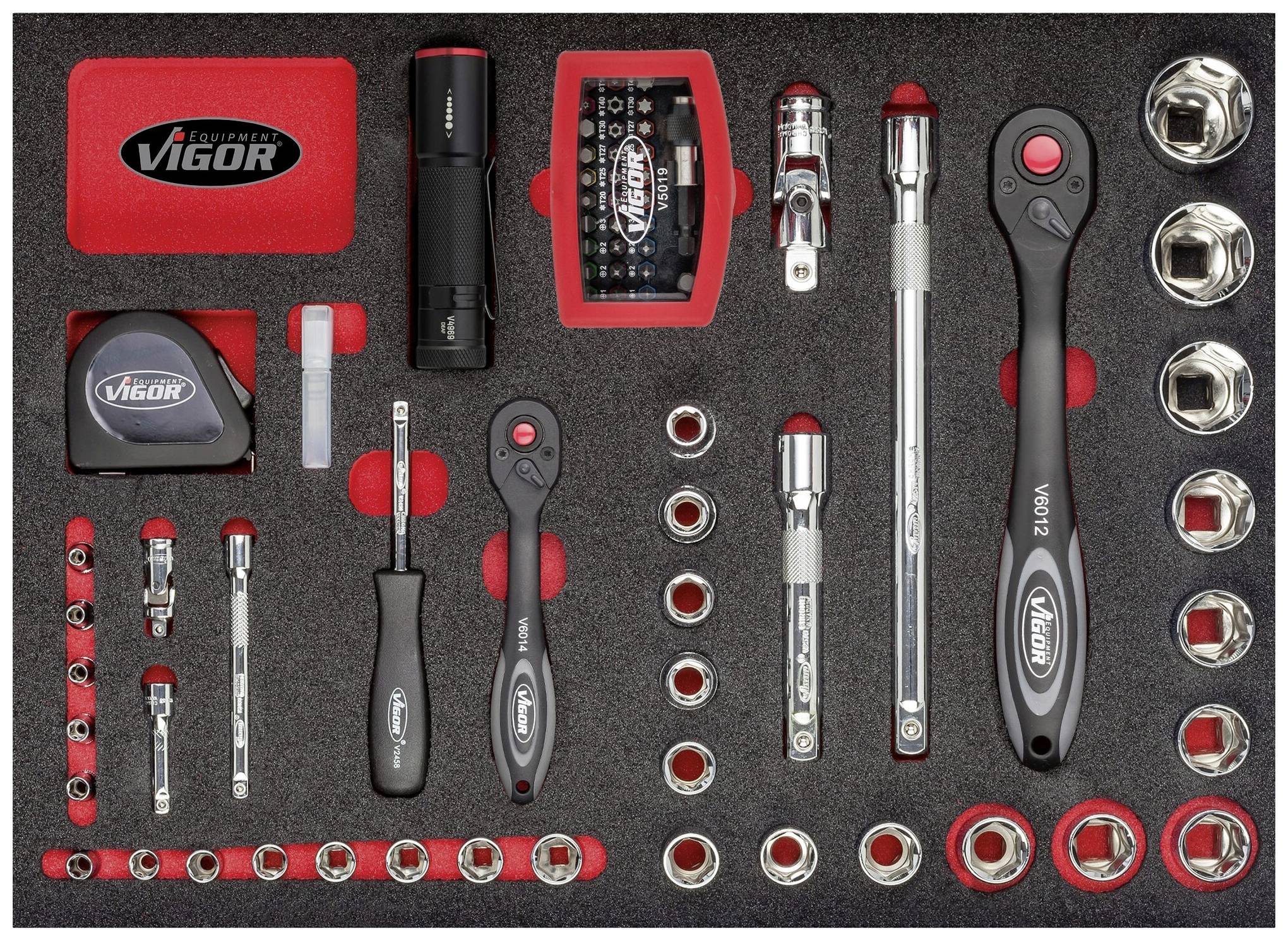 Vigor V2552 Spannbacken-Paar