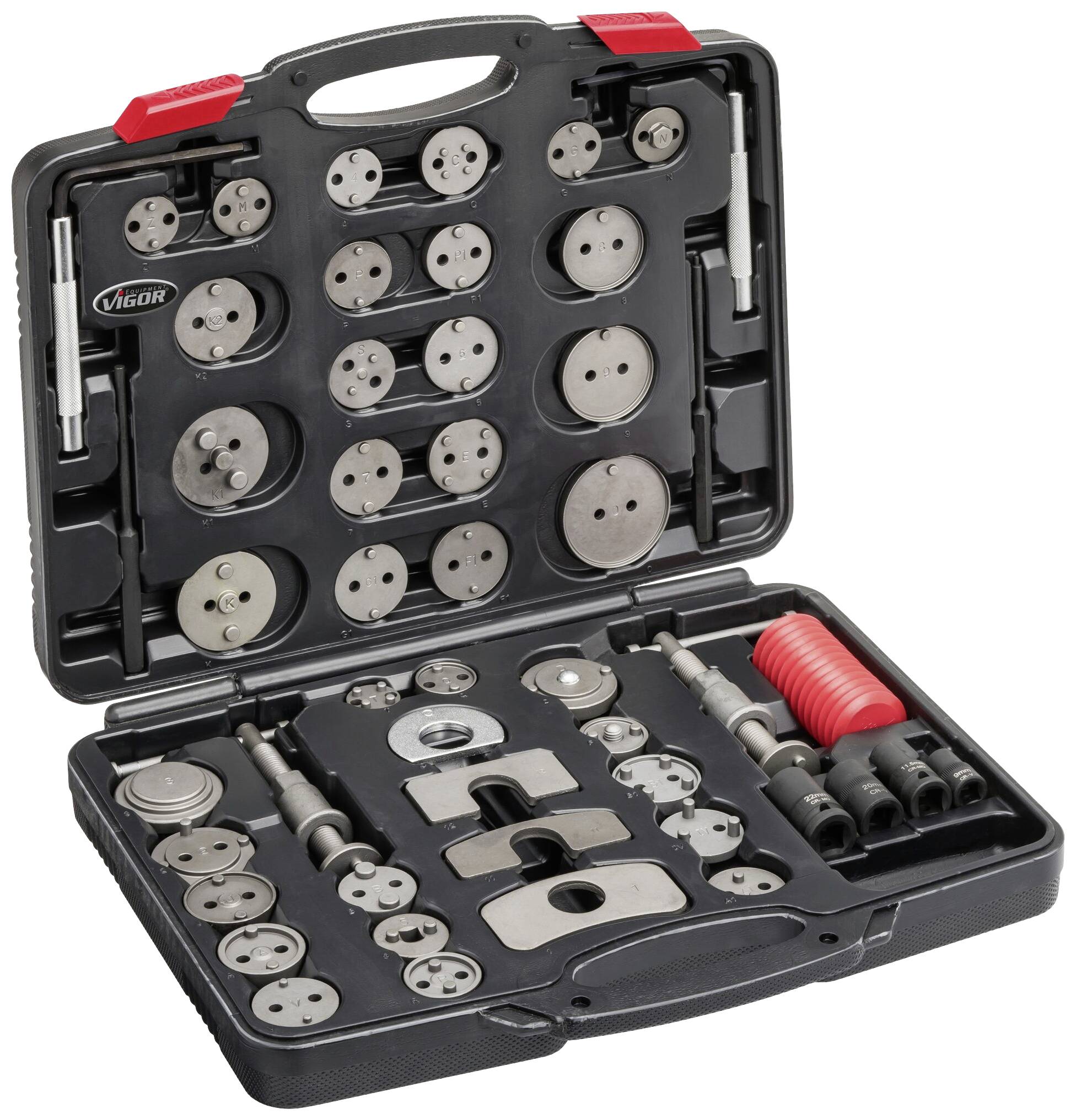 Vigor V3760N Bremskolben-Rückstellwerkzeug Satz