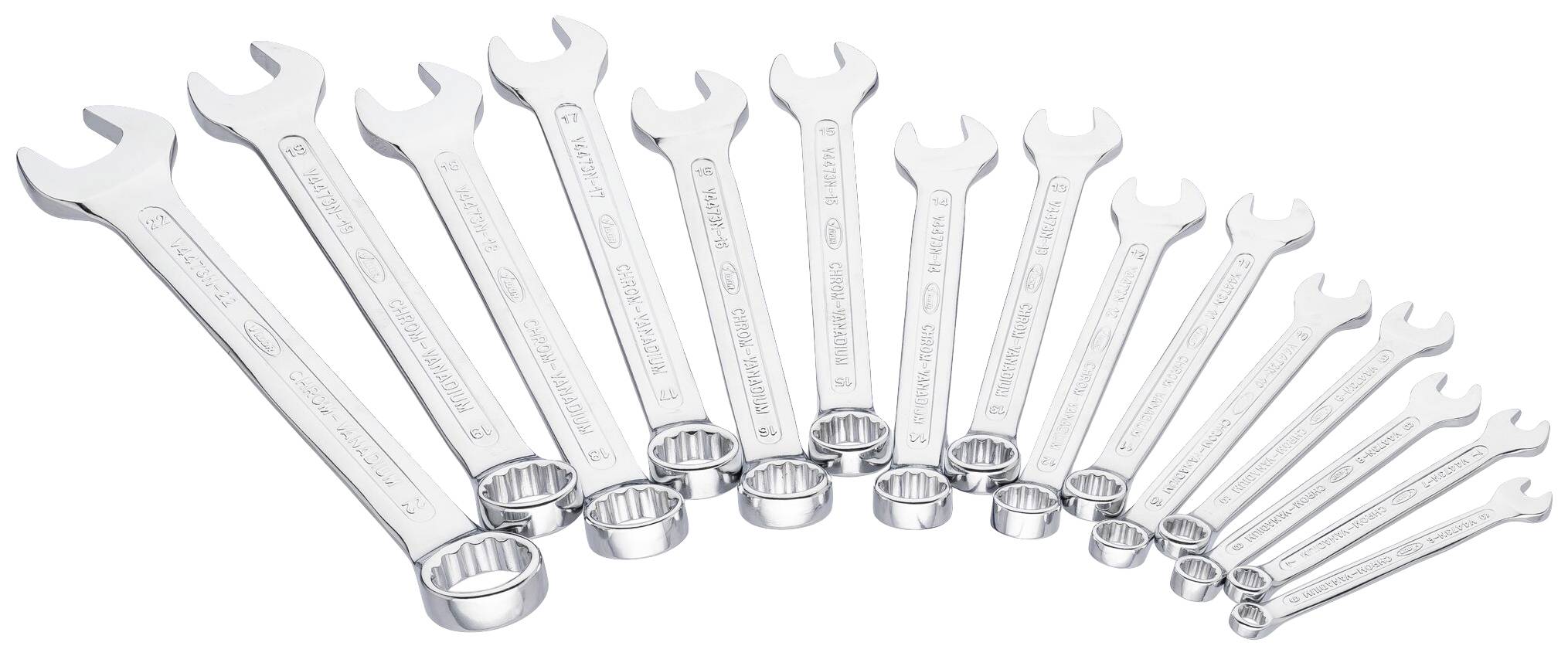 Vigor V4472N V4472N Ring-Maulschlüssel-Satz Schlüsselweite (Metrisch) 6 - 22 mm