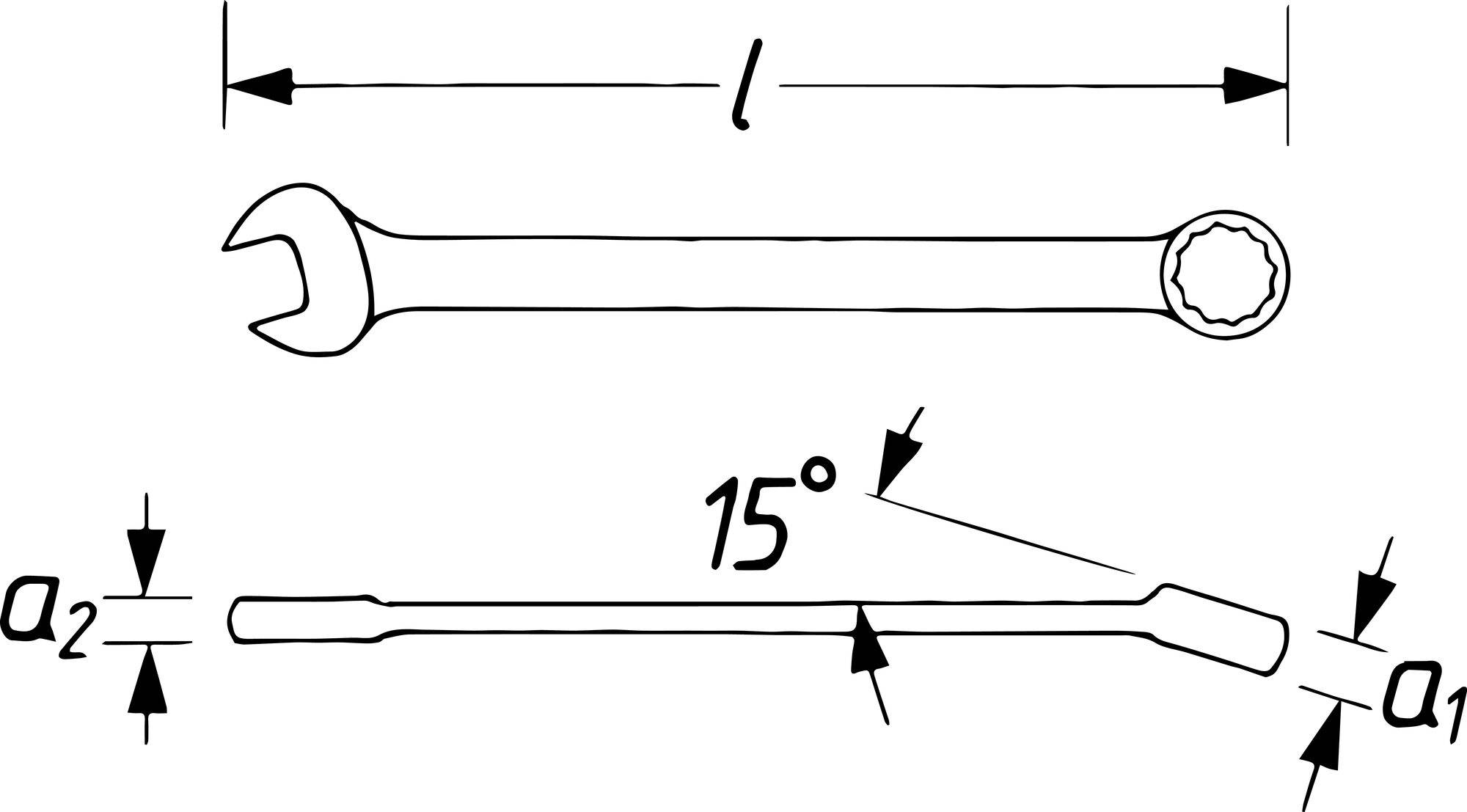 Vigor V4473N-9 V4473N-9 Ring-Maulschlüssel Schlüsselweite (Metrisch) 9 mm