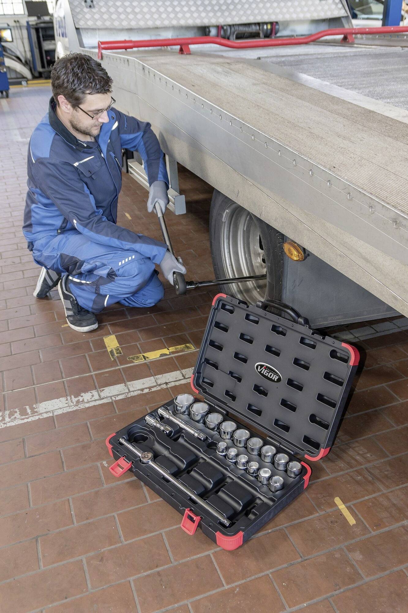 Vigor V2318N Steckschlüsselsatz 3/4" (20 mm) V2318N