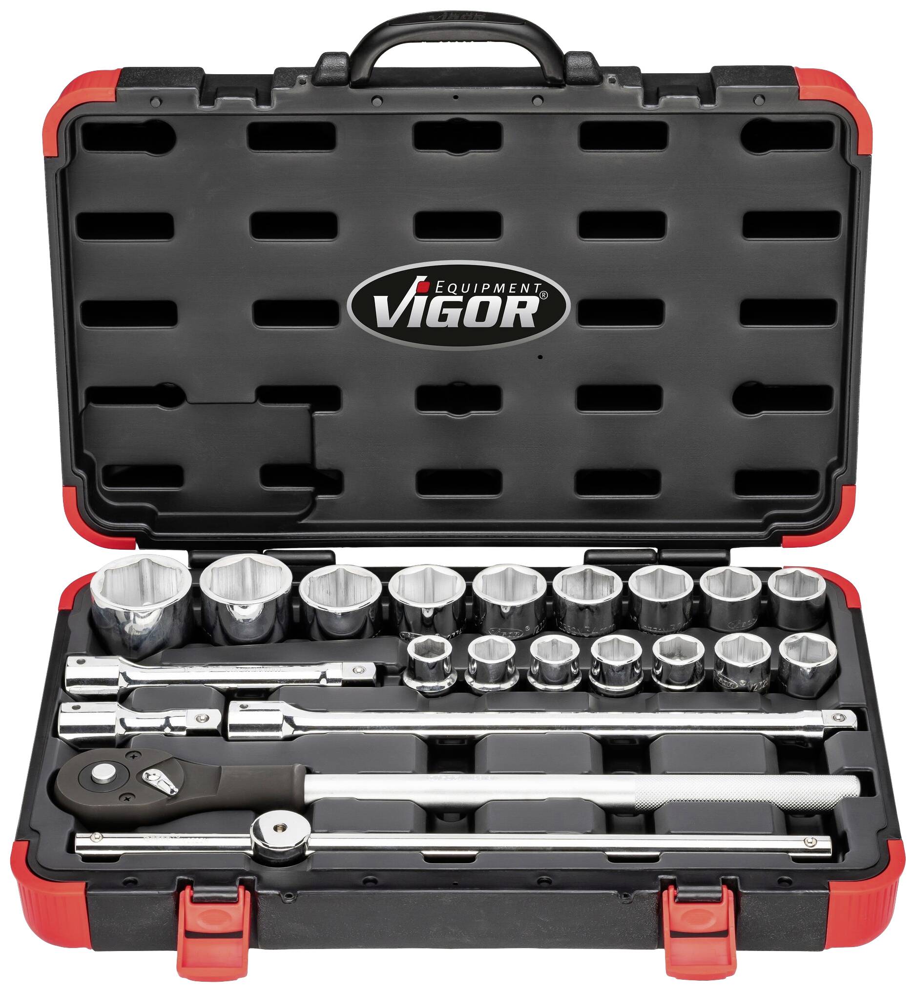 Vigor V2318N Steckschlüsselsatz 3/4" (20 mm) V2318N