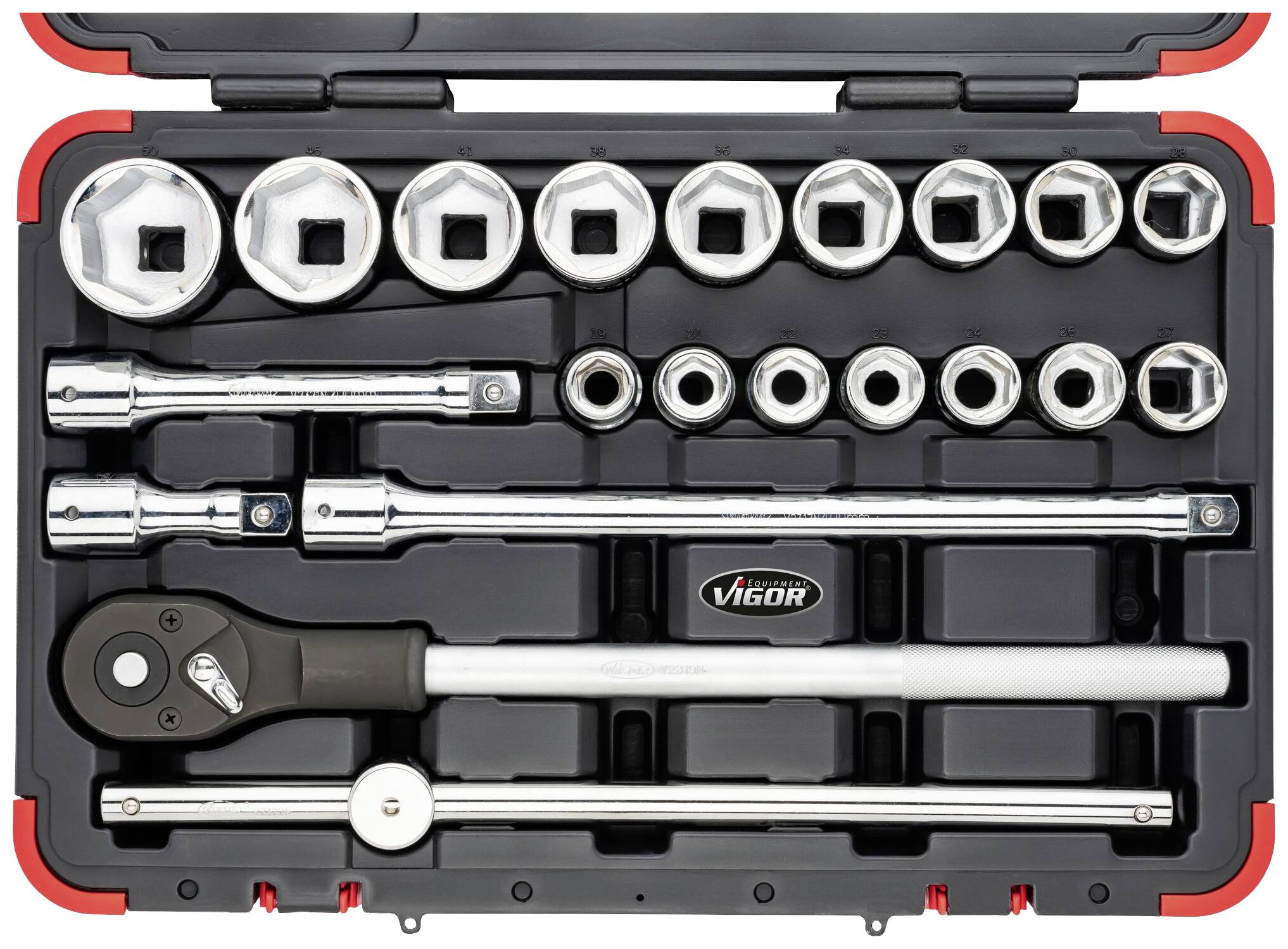 Vigor V2318N Steckschlüsselsatz 3/4" (20 mm) V2318N