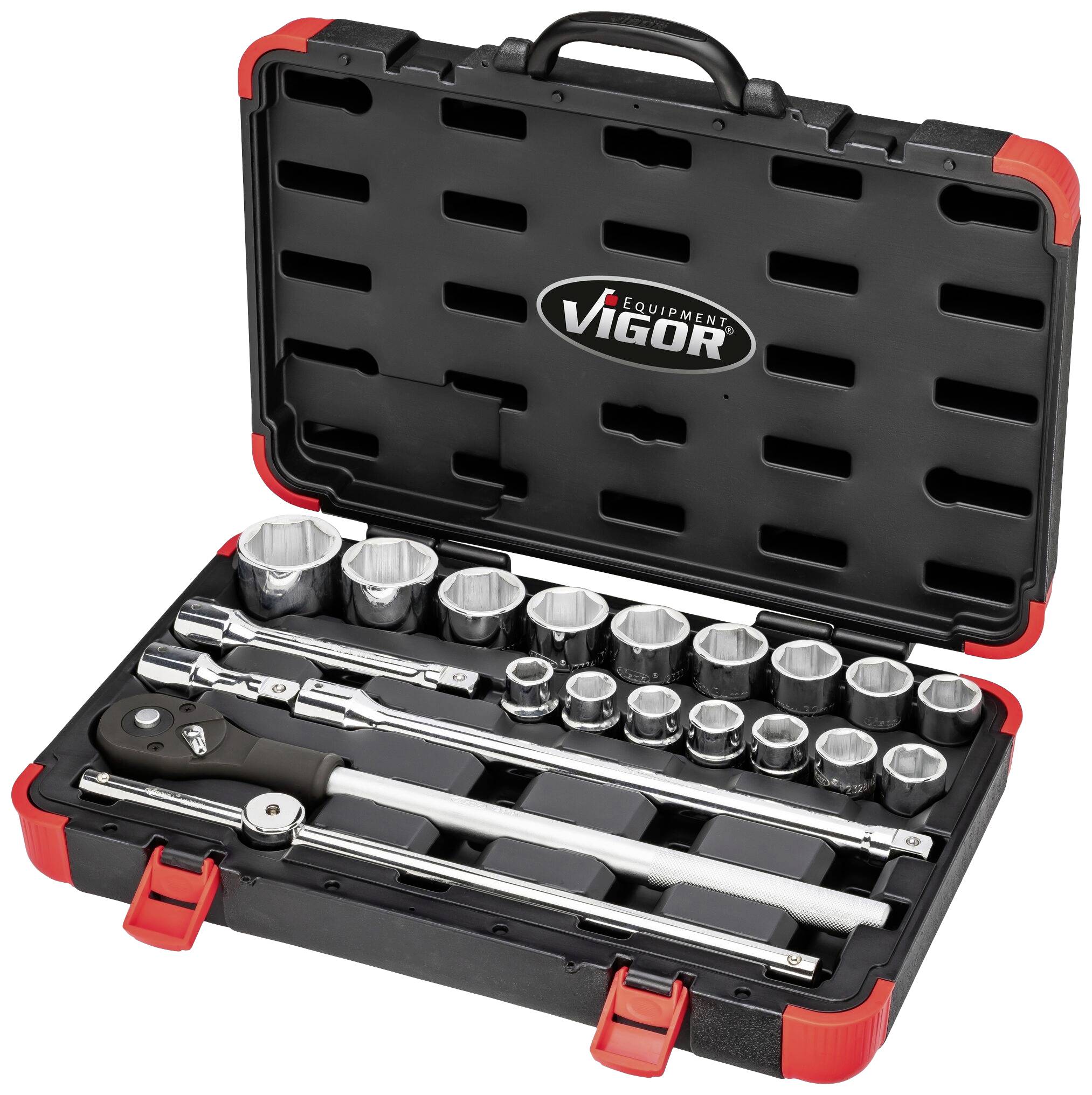 Vigor V2318N Steckschlüsselsatz 3/4" (20 mm) V2318N