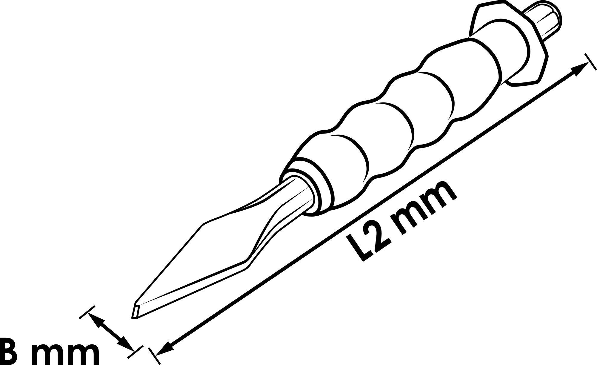 Vigor Kreuzmeißel V6230-5