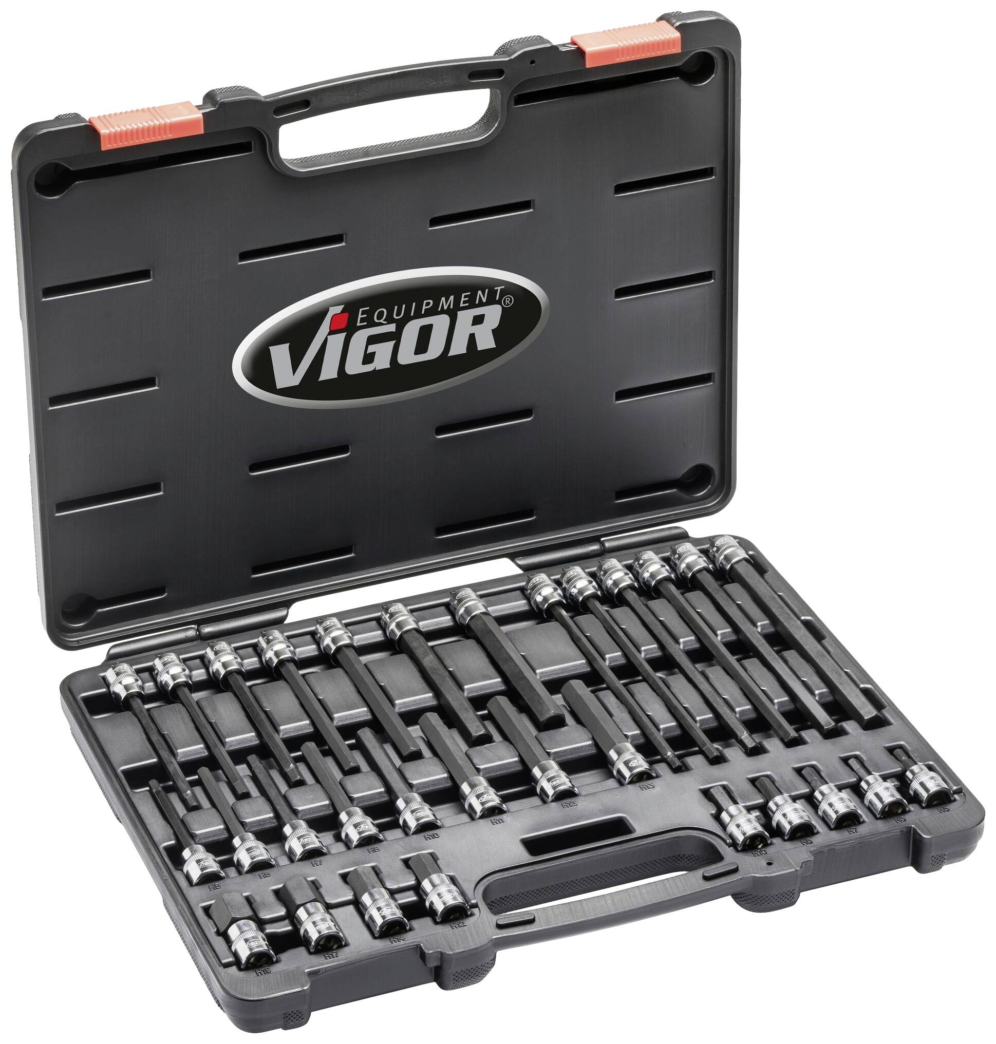 Vigor V6019 Schraubendrehereinsatz-Set V6019