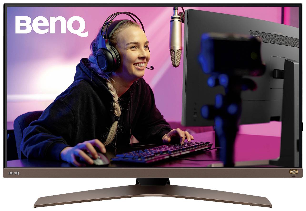 BenQ EW2880U LED-Monitor EEK G (A - G) 71.1cm (28 Zoll) 3840 x 2160 Pixel 16:9 5 ms Kopfhörer (3.5mm Klinke), HDMI®, DisplayPort