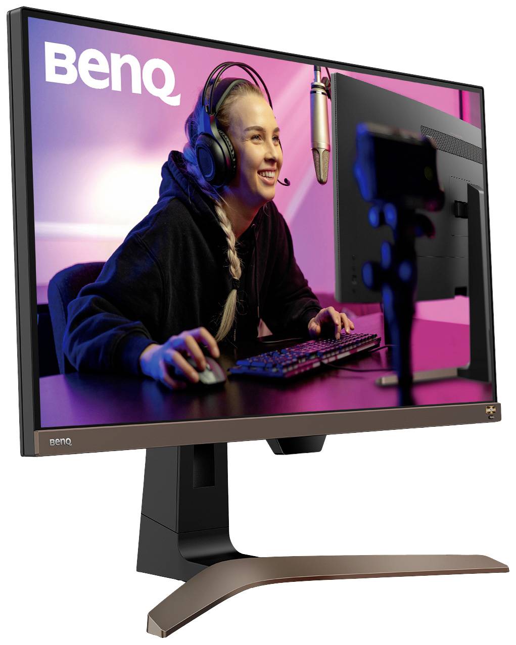 BenQ EW2880U LED-Monitor EEK G (A - G) 71.1cm (28 Zoll) 3840 x 2160 Pixel 16:9 5 ms Kopfhörer (3.5mm Klinke), HDMI®, DisplayPort