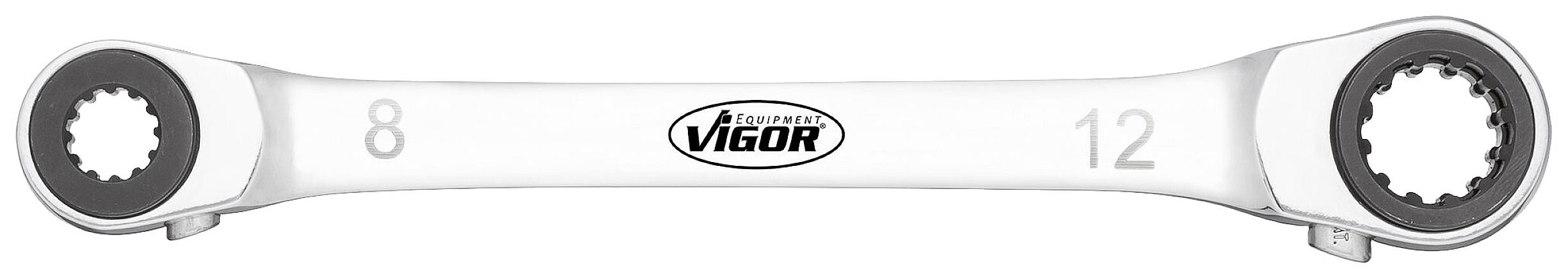 Vigor V3607 V3607 Doppel-Ringratschenschlüssel-Satz Schlüsselweite (Metrisch) 12 - 13mm