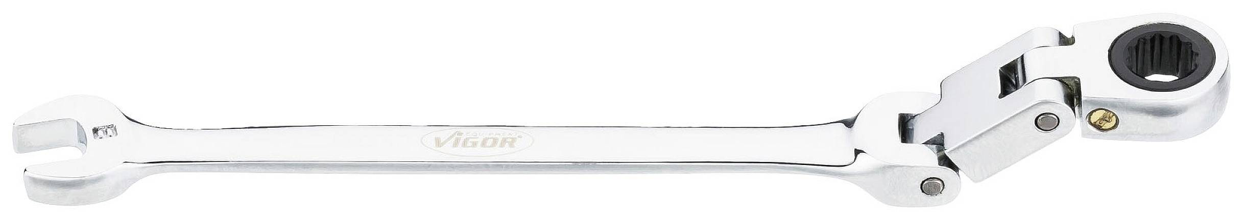Vigor V6752-8 V6752-8 Gelenk-Ringratschenmaulschlüssel Schlüsselweite (Metrisch) 8mm