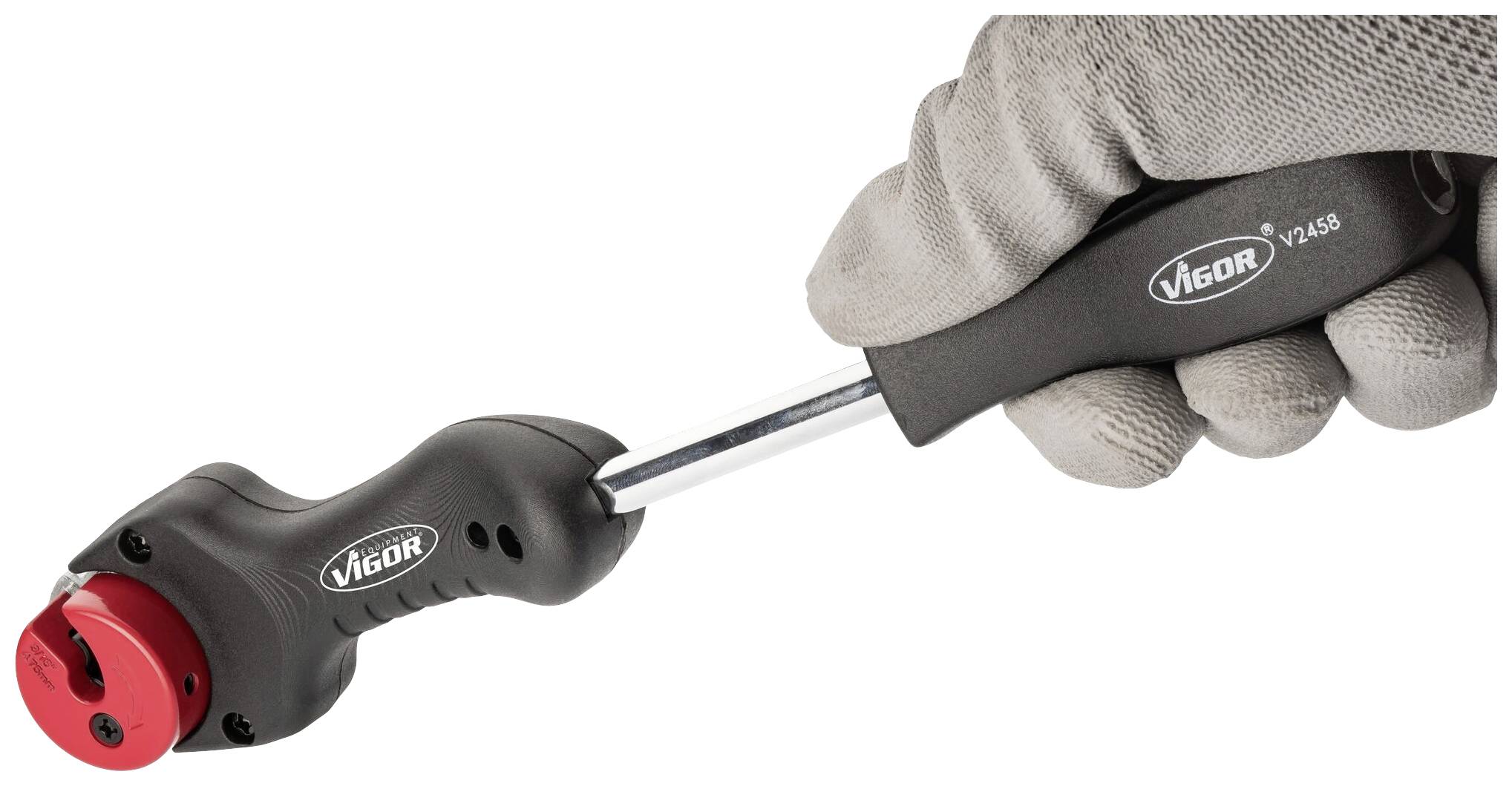 Vigor V6917 Bremsleitungs Ratschen-Rohrschneider