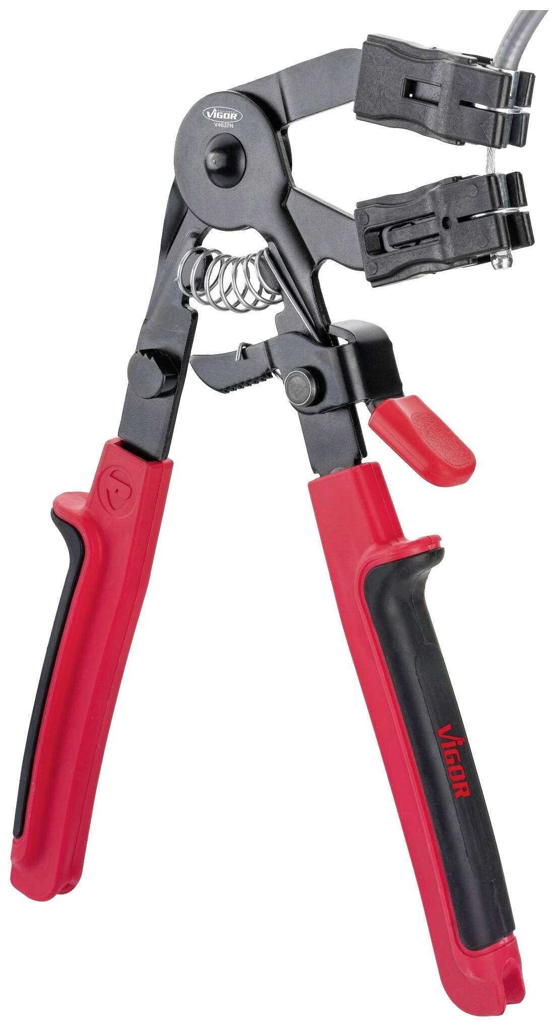 Vigor V4637N Schlauch- und Federbandschellen-Zange 1St.