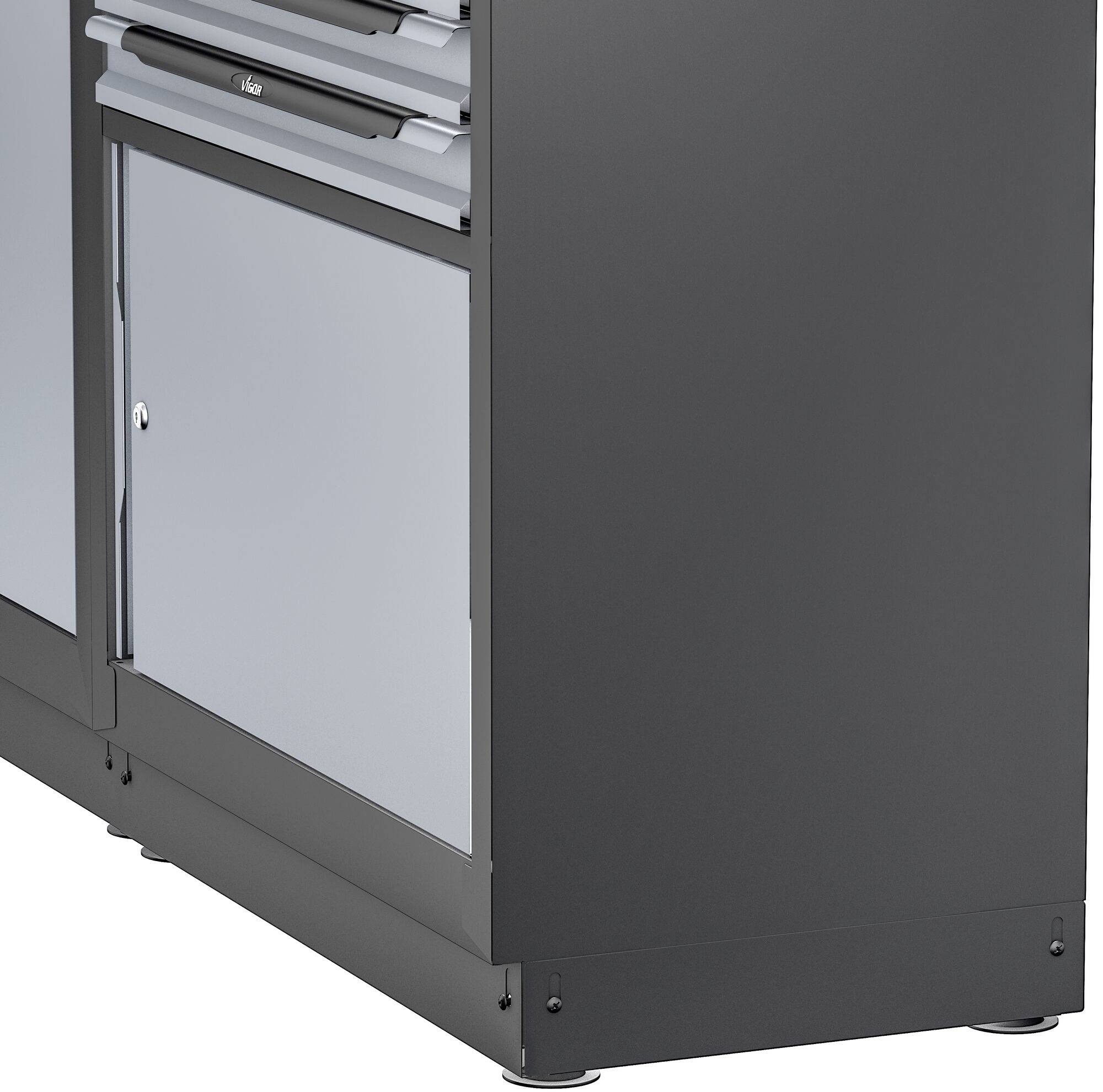 Vigor V6000-010 V6000-010 Sockelblende (B x H x T) 11 x 90 x 472 mm