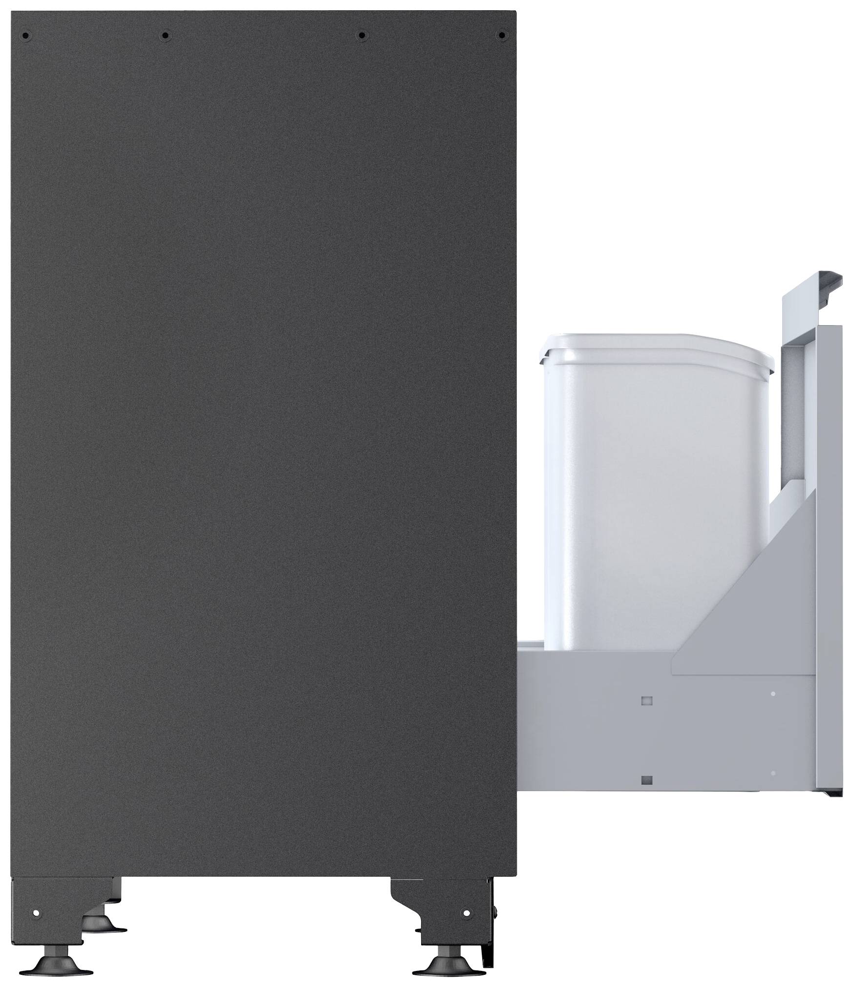Vigor V6000-033 V6000-033 Unterschrank (B x H x T) 500 x 953 x 676 mm Schwarz (RAL 9005), Grau