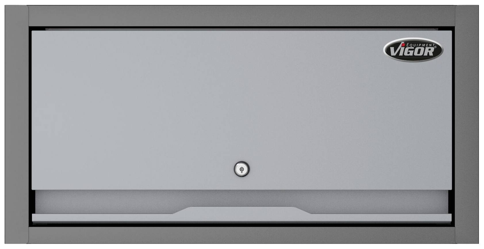 Vigor V6000-04 V6000-04 Werkzeug-Hängeschrank (B x H x T) 300 x 342 x 676 mm Schwarz (RAL 9005), Grau