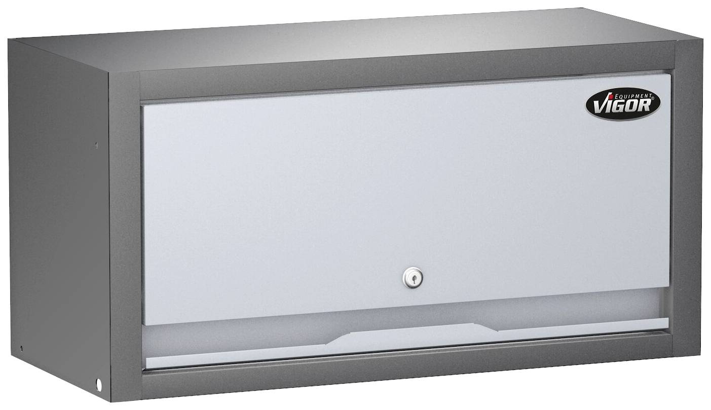 Vigor V6000-04 V6000-04 Werkzeug-Hängeschrank (B x H x T) 300 x 342 x 676 mm Schwarz (RAL 9005), Grau