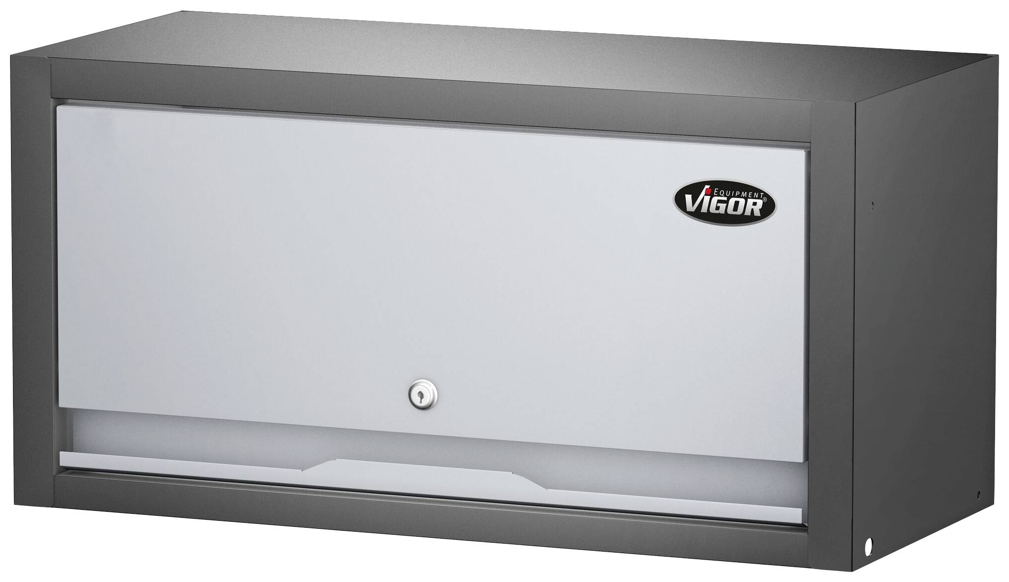 Vigor V6000-04 V6000-04 Werkzeug-Hängeschrank (B x H x T) 300 x 342 x 676 mm Schwarz (RAL 9005), Grau