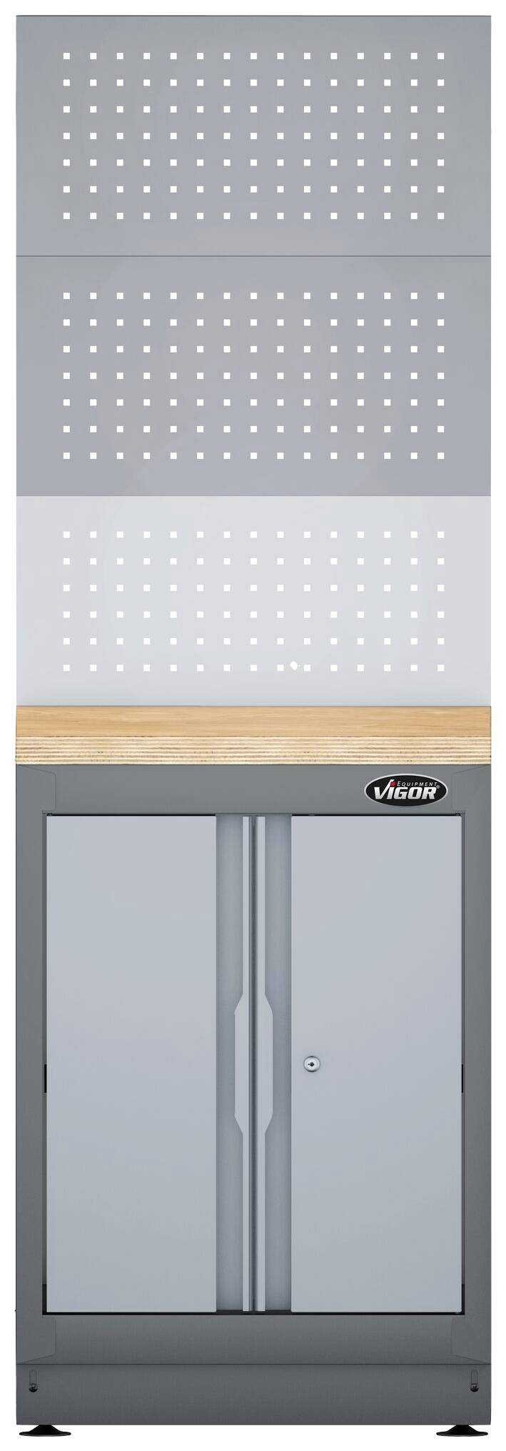 Vigor V6000-05 Lochwand-Platten Satz (L x B) 676 mm x 342 mm 1 St.