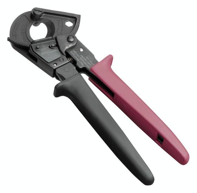 Intercable MSR32 181446 Kabelschere Geeignet für (Abisoliertechnik) Alu- und Kupferkabel, ein- und mehrdrähtig