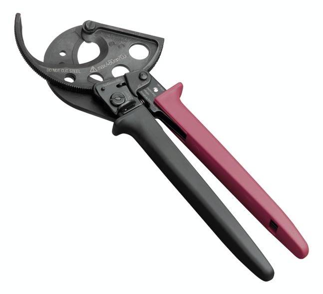 Intercable MSR52 181447 Kabelschere Geeignet für (Abisoliertechnik) Alu- und Kupferkabel, ein- und mehrdrähtig