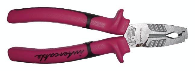 Intercable MSA180 181894 Kabelschere Geeignet für (Abisoliertechnik) Alu- und Kupferkabel, ein- und mehrdrähtig