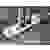 Sygonix SY-5145330 Steckdosenleiste mit Schalter 6fach Weiß, Grau Schutzkontakt 1St.
