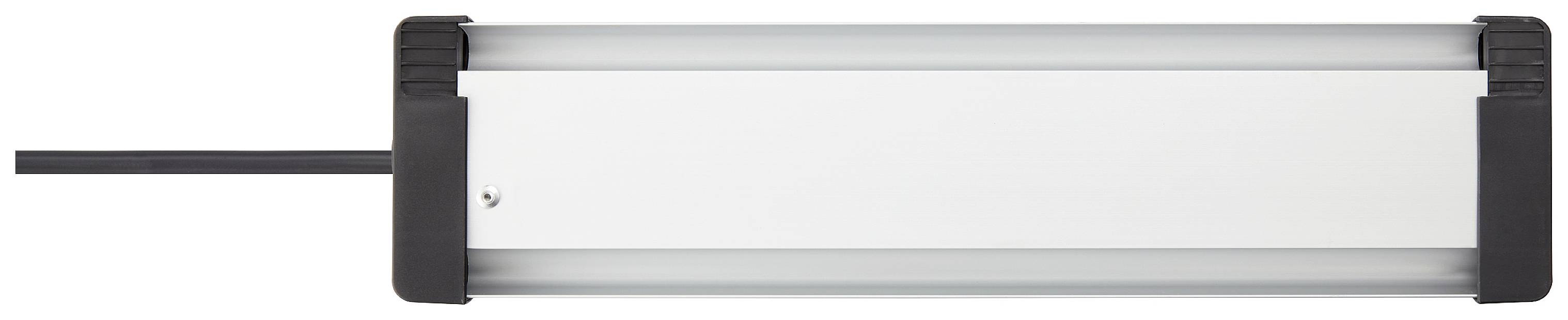 Sygonix SY-5145336 Tischsteckdose Schwarz, Silber Schutzkontakt 1St.