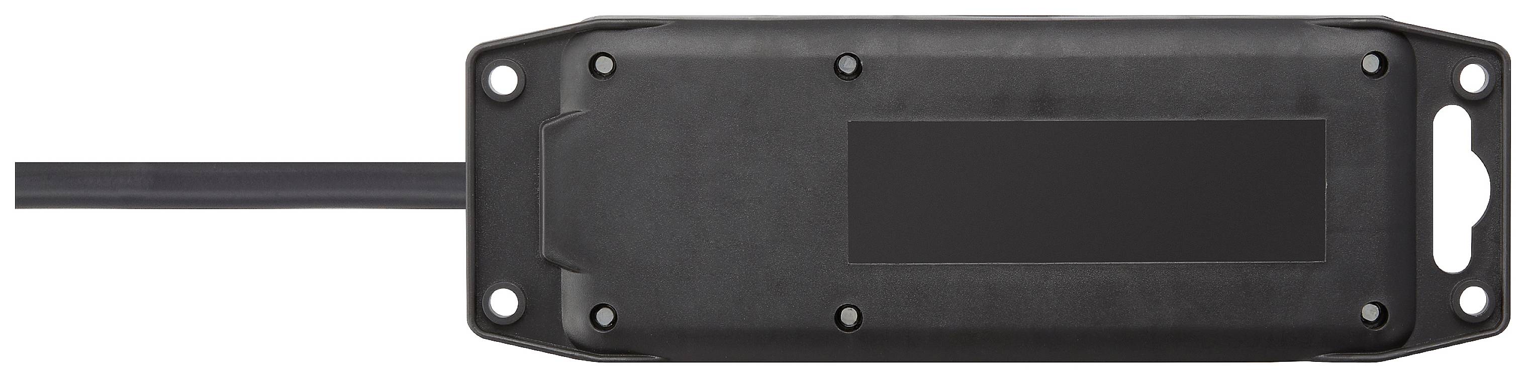 Sygonix SY-5145338 Steckdosenleiste Schwarz, Grün Schutzkontakt 1St.