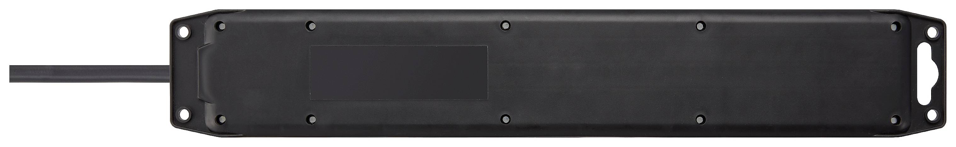 Sygonix SY-5145342 Steckdosenleiste Schwarz, Standard-Grün (seidenmatt) Schutzkontakt 1St.