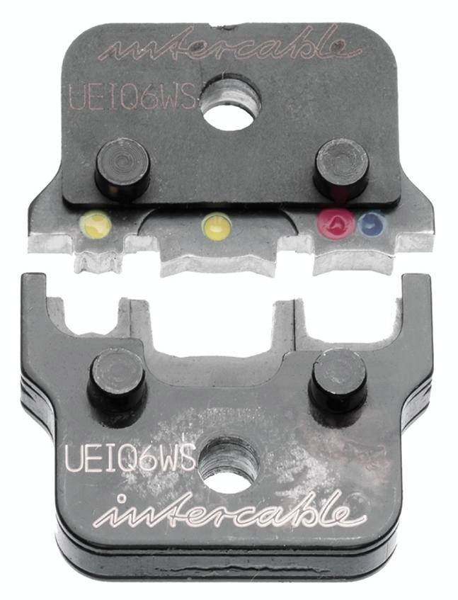 Intercable UEIQ6WS 181374 Presseinsatz Isolierte Stoßverbinder