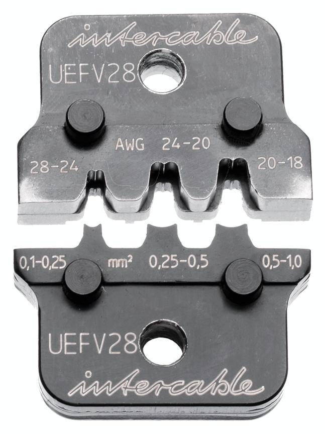 Intercable UEFV28 181368 Presseinsatz Flachsteckverbinder