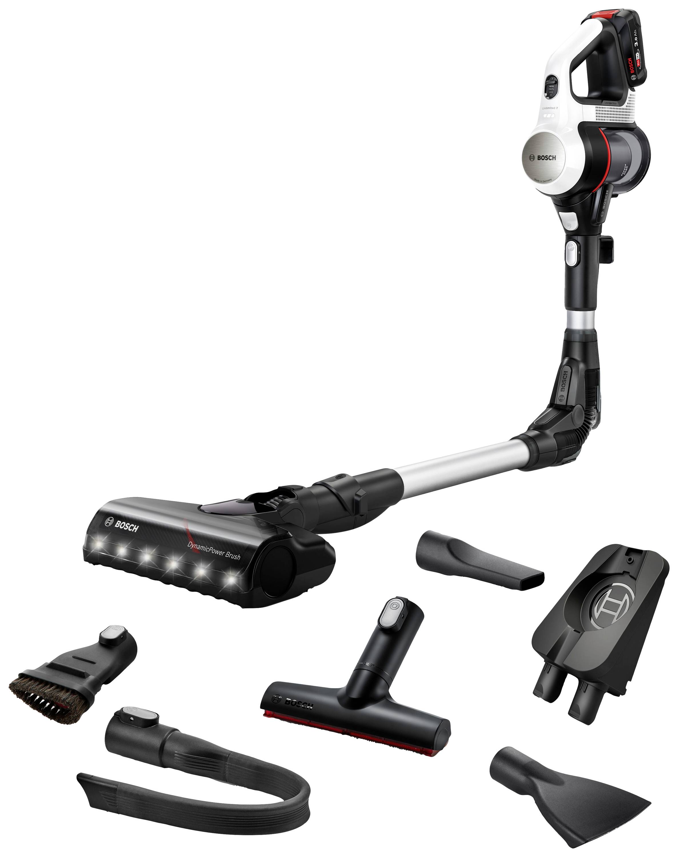 Bosch Haushalt BSS711W BSS711W Akku-Handstaubsauger 18 V Beutellos