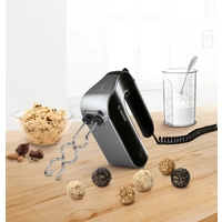Bosch Haushalt MFQ4980B Handmixer 850W Schwarz, Silber Bosch Haushalt MFQ4980B Handmixer 850W Schwarz, Silber