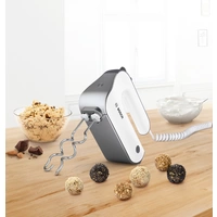 Bosch Haushalt MFQ49300 Handmixer 850W Weiß, Silber Bosch Haushalt MFQ49300 Handmixer 850W Weiß, Silber