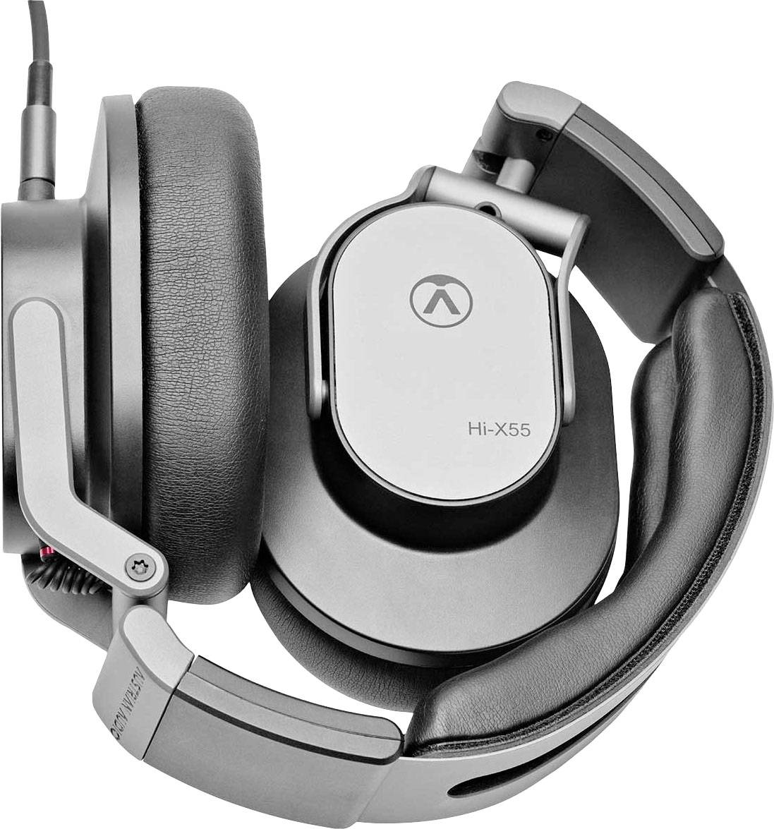 Austrian Audio Hi-X55 HiFi Over Ear Kopfhörer kabelgebunden Stereo Schwarz/Silber