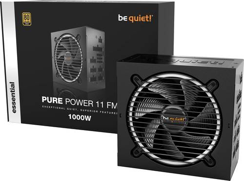 BeQuiet PURE POWER 11 FM PC Netzteil 1000W ATX 80PLUS® Gold  - Onlineshop Voelkner