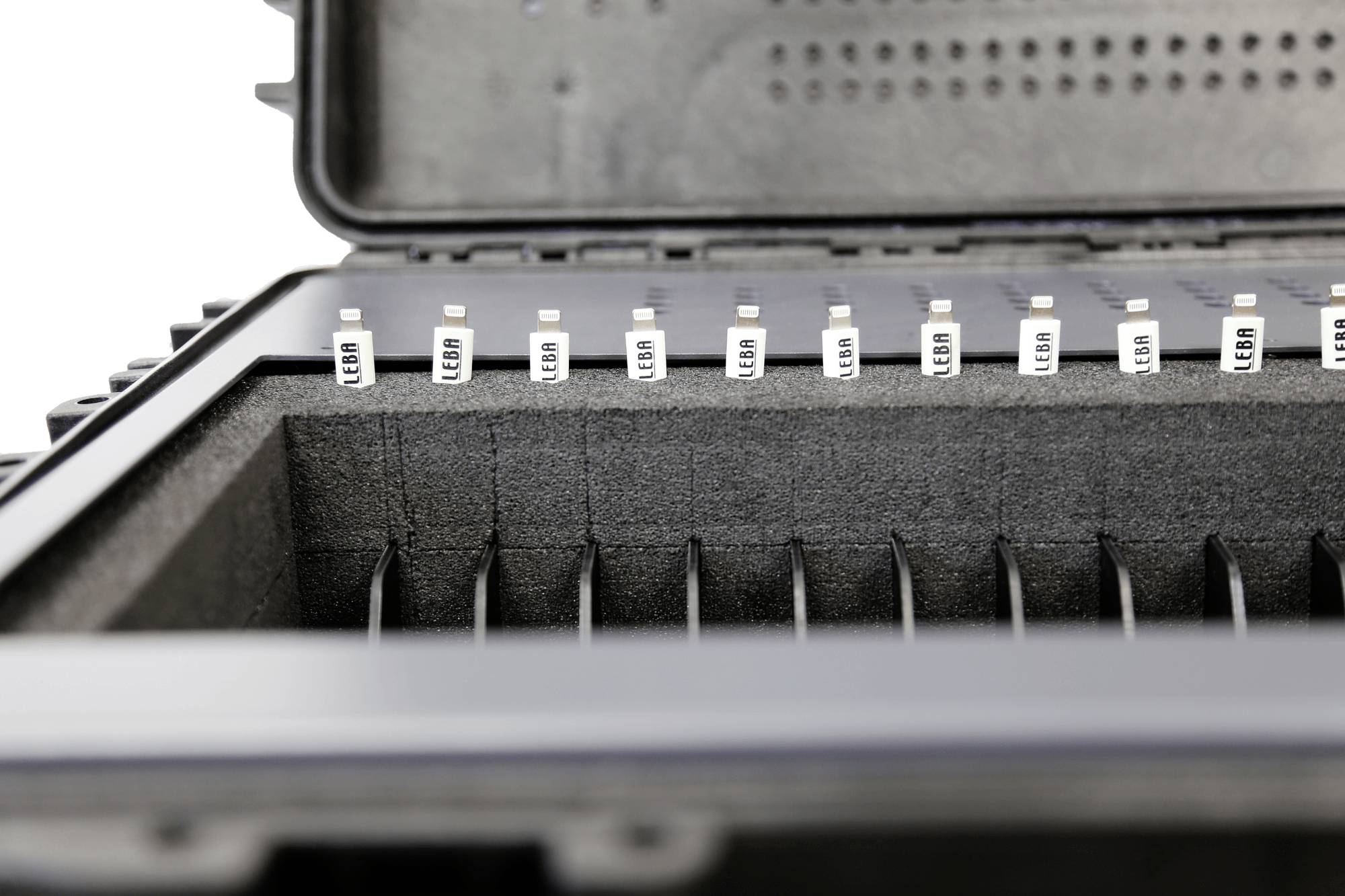 Leba Innovation NoteCase Aarhus 20 USB-C Lade- und Managementsystem Tablets, iPads