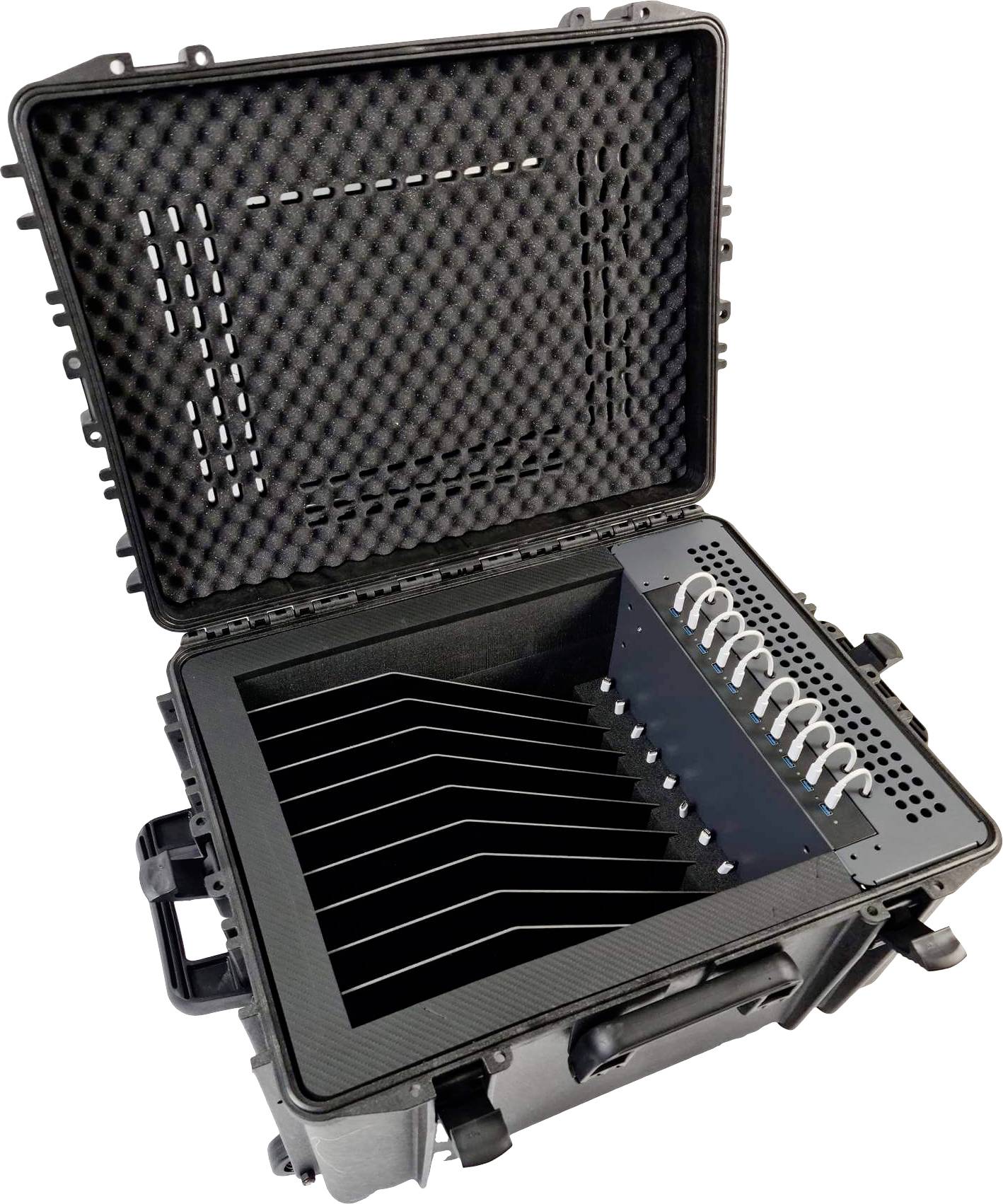 Leba Innovation NoteCase Livingstone 10 USB-C Lade- und Managementsystem Laptops, Chromebooks