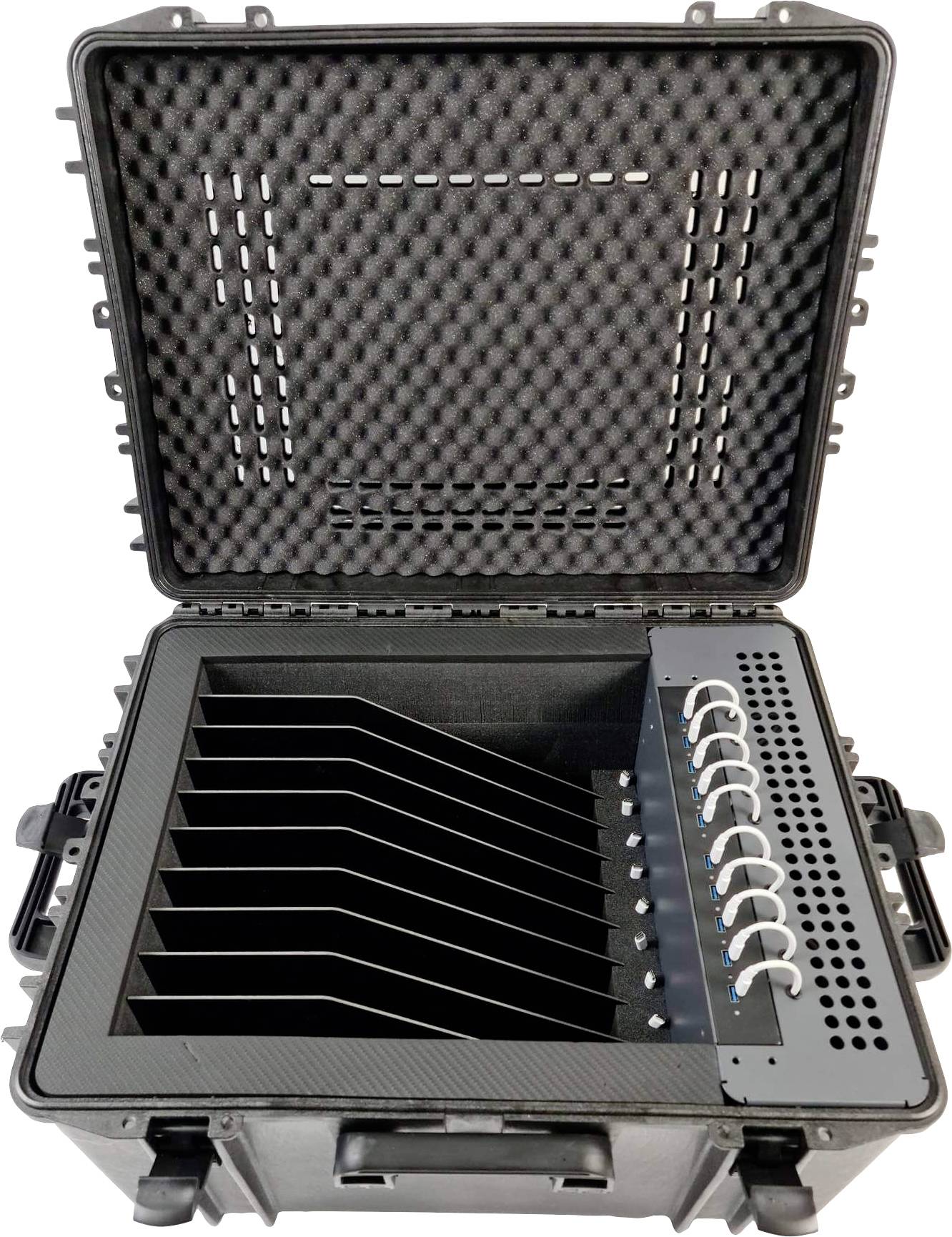 Leba Innovation NoteCase Livingstone 10 USB-C Lade- und Managementsystem Laptops, Chromebooks