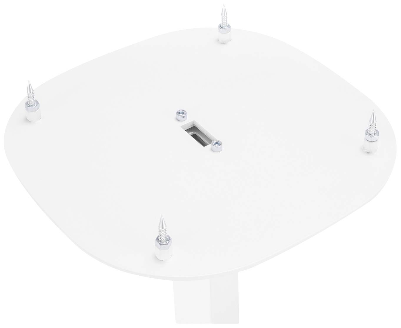 My Wall HS 23 WL Lautsprecher-Ständer Ausziehbar, Bodenständer, Höhenverstellbar Weiß 2St.